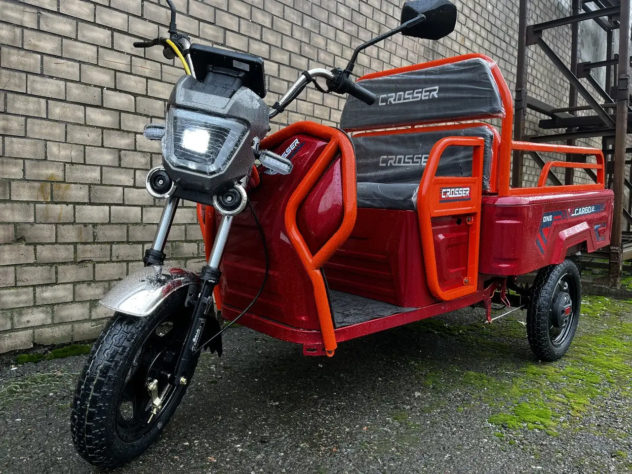 Електричний вантажний трицикл CARGO-12 800W-60V-32Ah