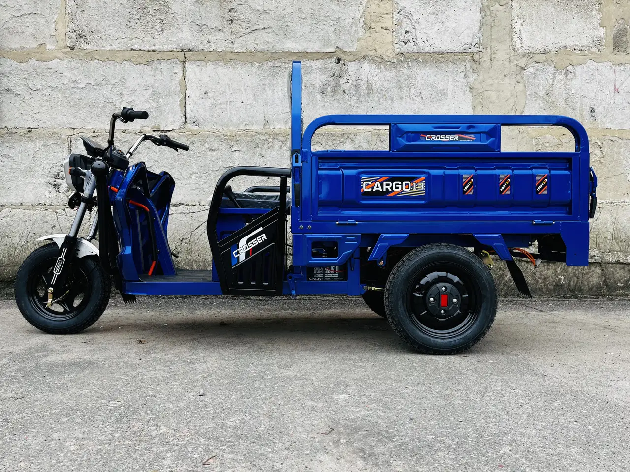 Електротрицикл вантажний Crosser CARGO 13 60V/45Ah/800W