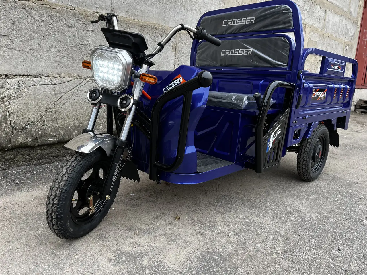 Електротрицикл вантажний Crosser CARGO 13 60V/45Ah/800W