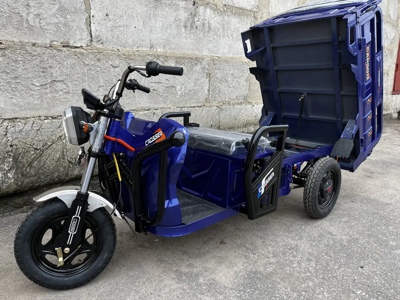Електротрицикл вантажний Crosser CARGO 13 60V/45Ah/800W