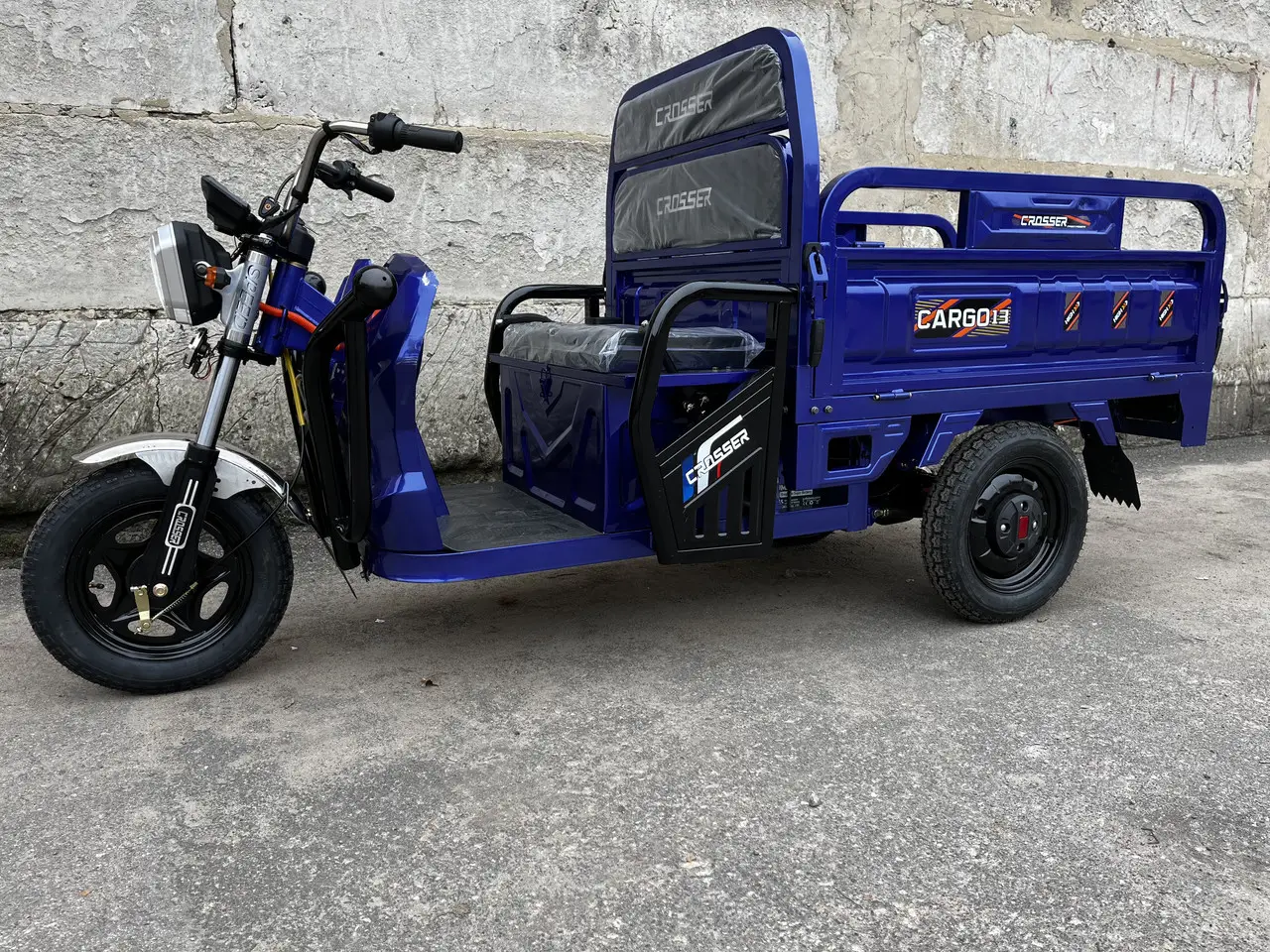 Електротрицикл вантажний Crosser CARGO 13 60V/45Ah/800W