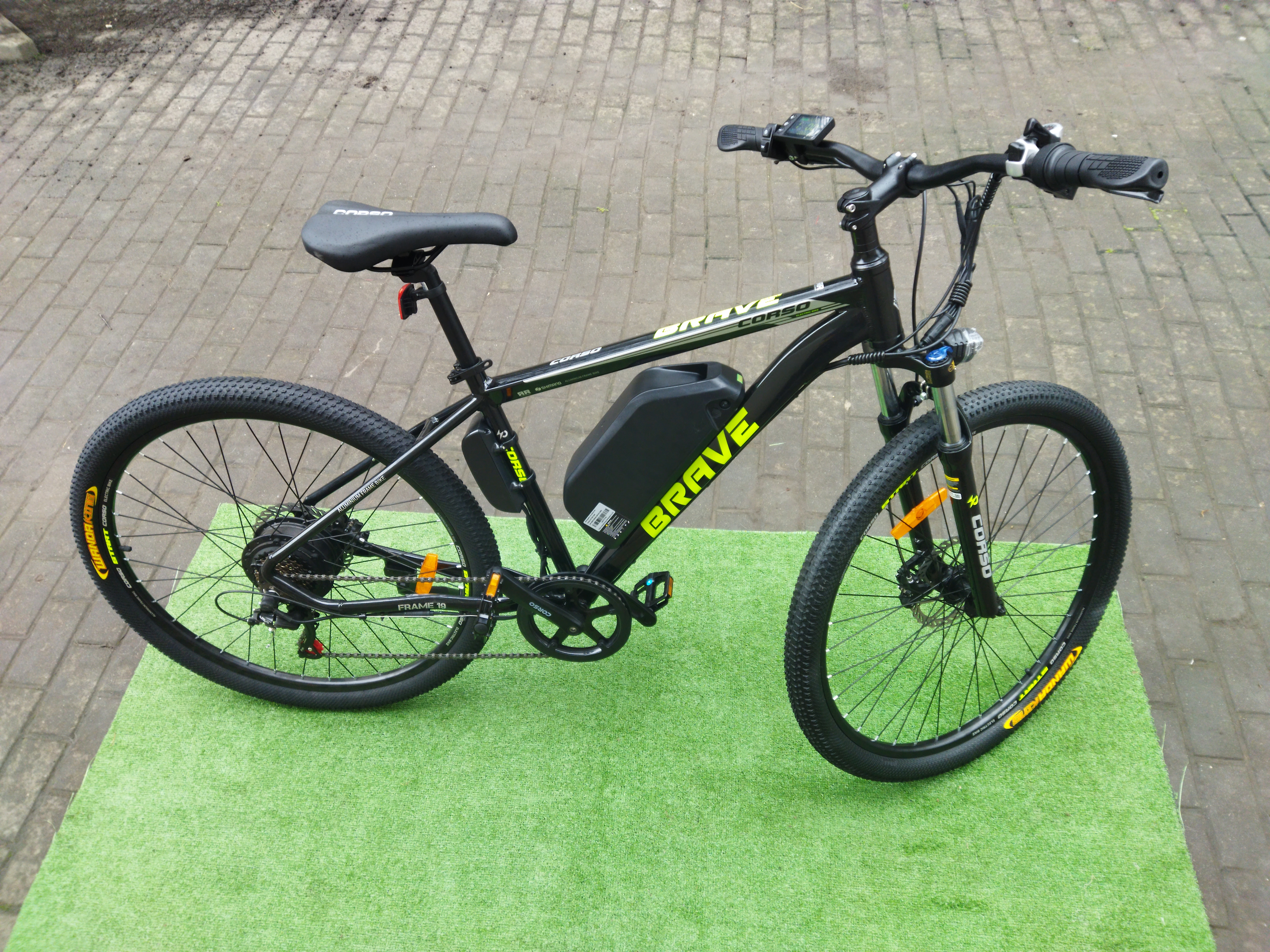 Електровелосипед 29AL Corso Brave 500W-48V-15Ah рама алюмінієва