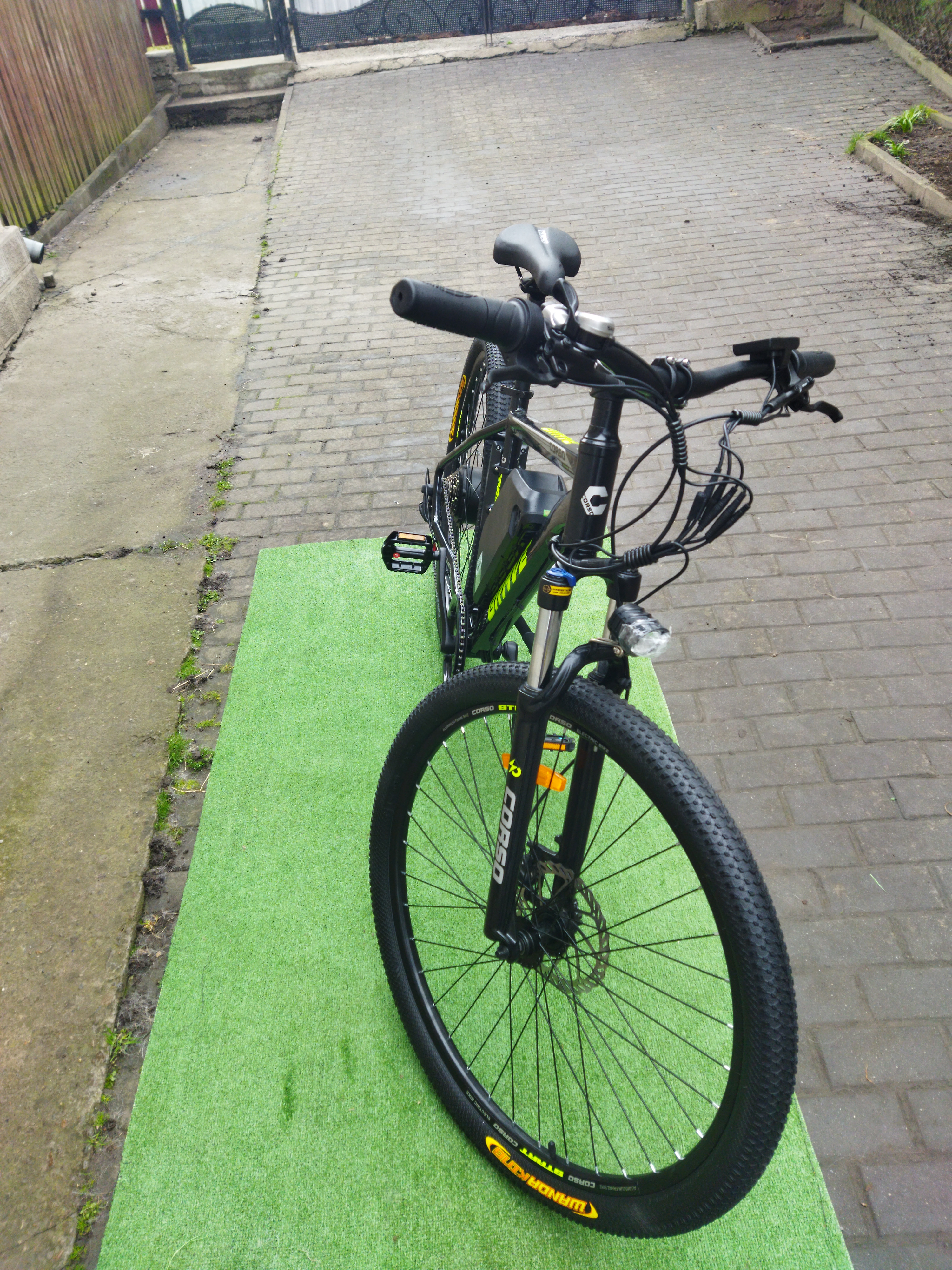 Електровелосипед 29AL Corso Brave 500W-48V-15Ah рама алюмінієва