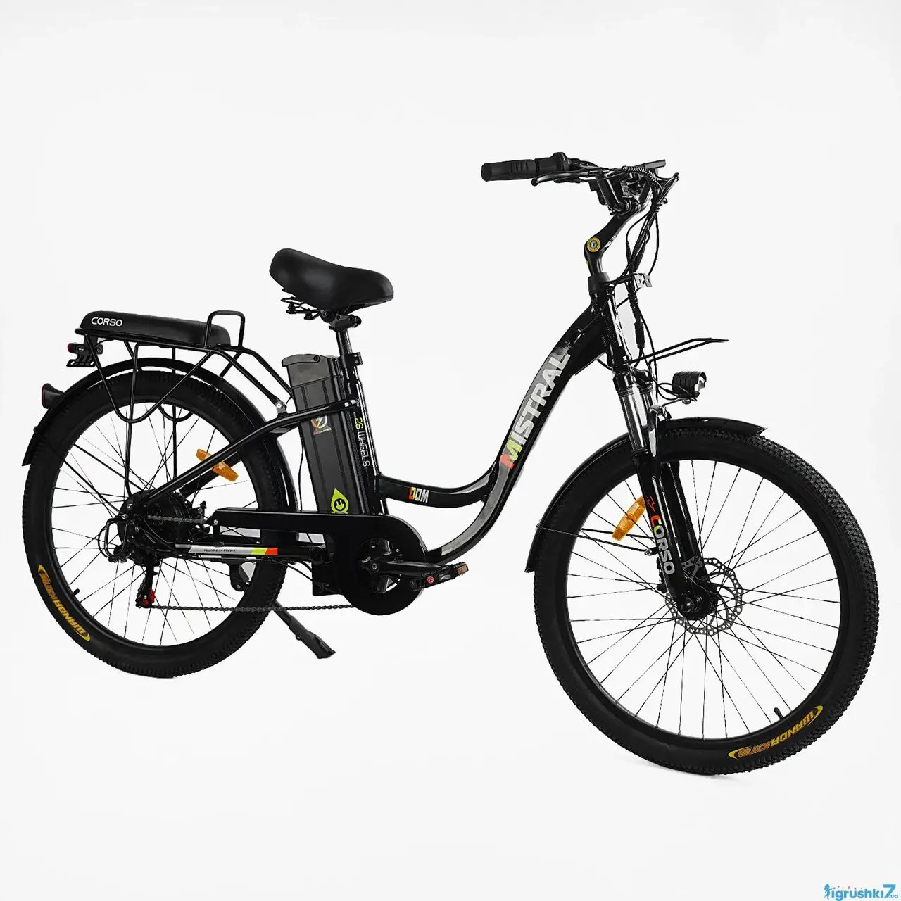 Електровелосипед Corso Mistral 500W-48V-15А/h