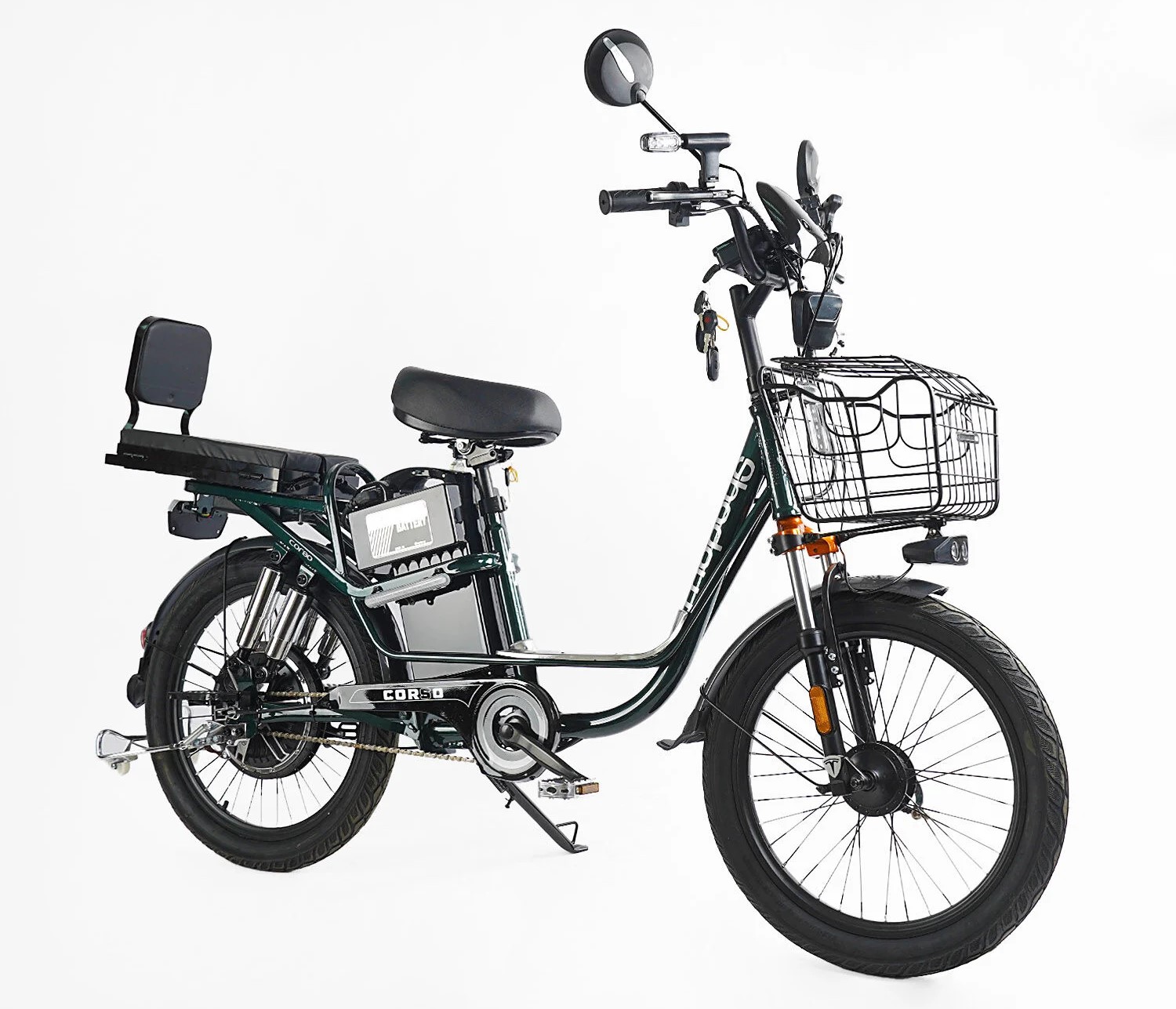 Електровелосипед 22ST Corso Shadow 500W-48вт-20А/h