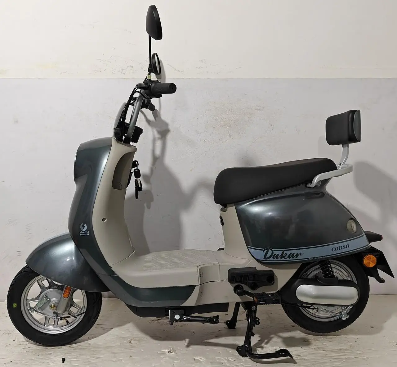 Електричний мопед Corso Dakar 500W-60вт-20А/ч
