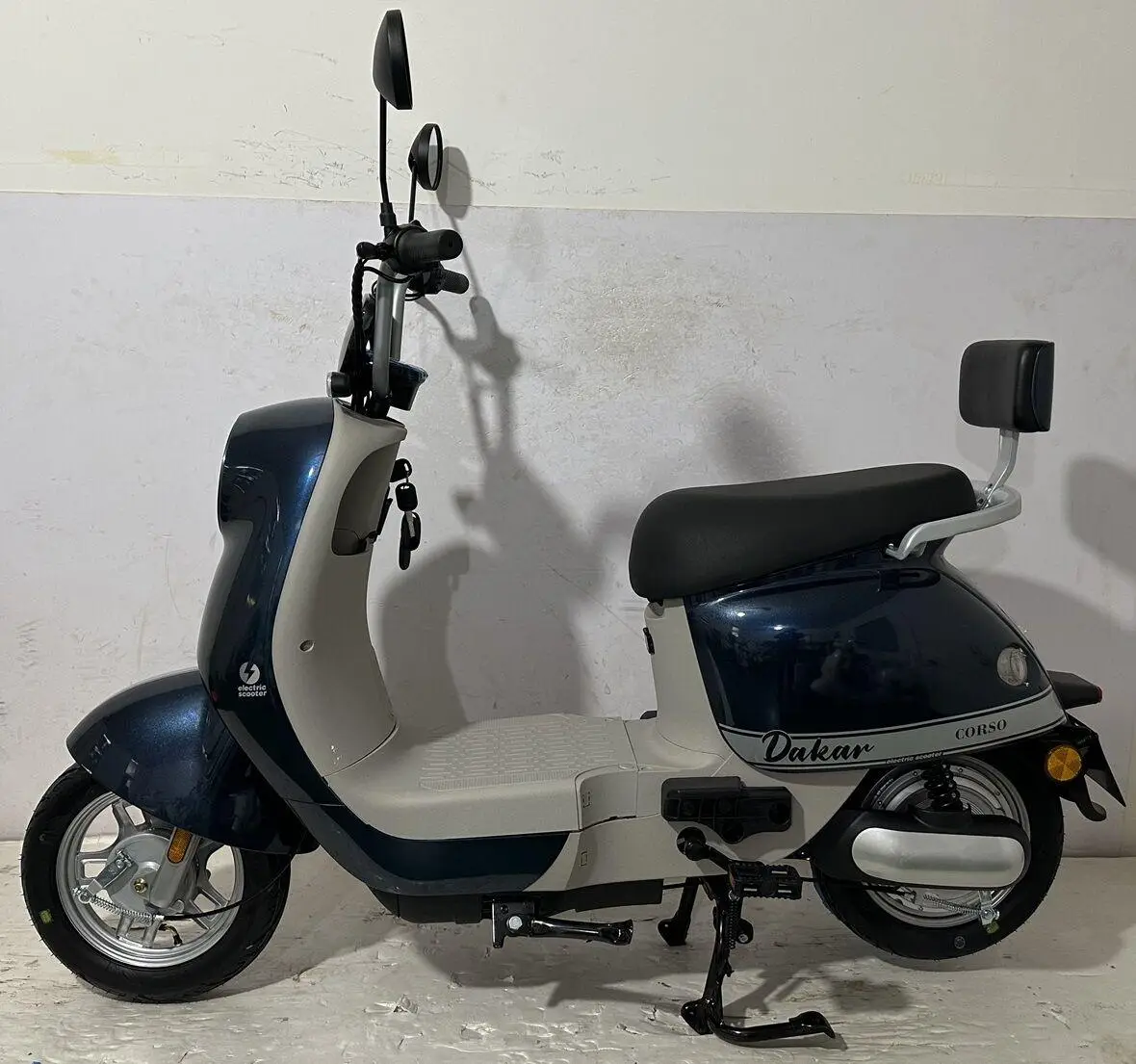 Електричний мопед Corso Dakar 500W-60вт-20А/ч