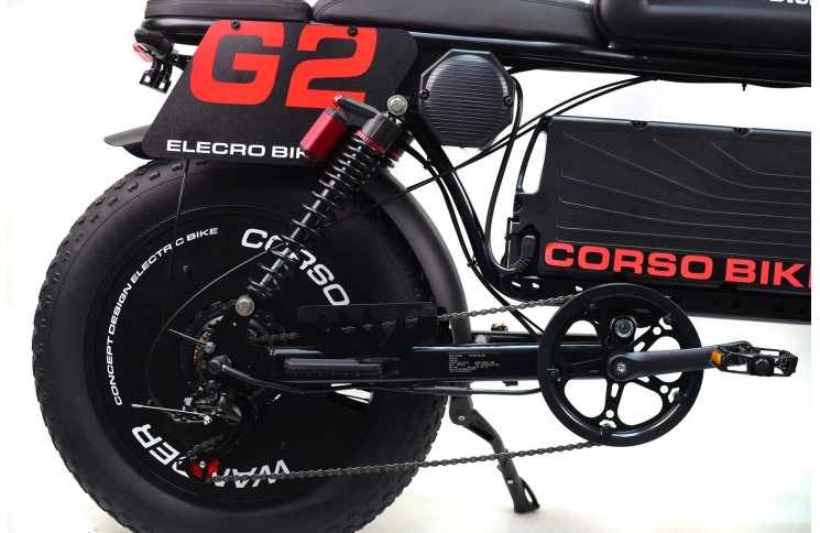 Електрофетбайк Corso Wander 750W-48вт-20А/h