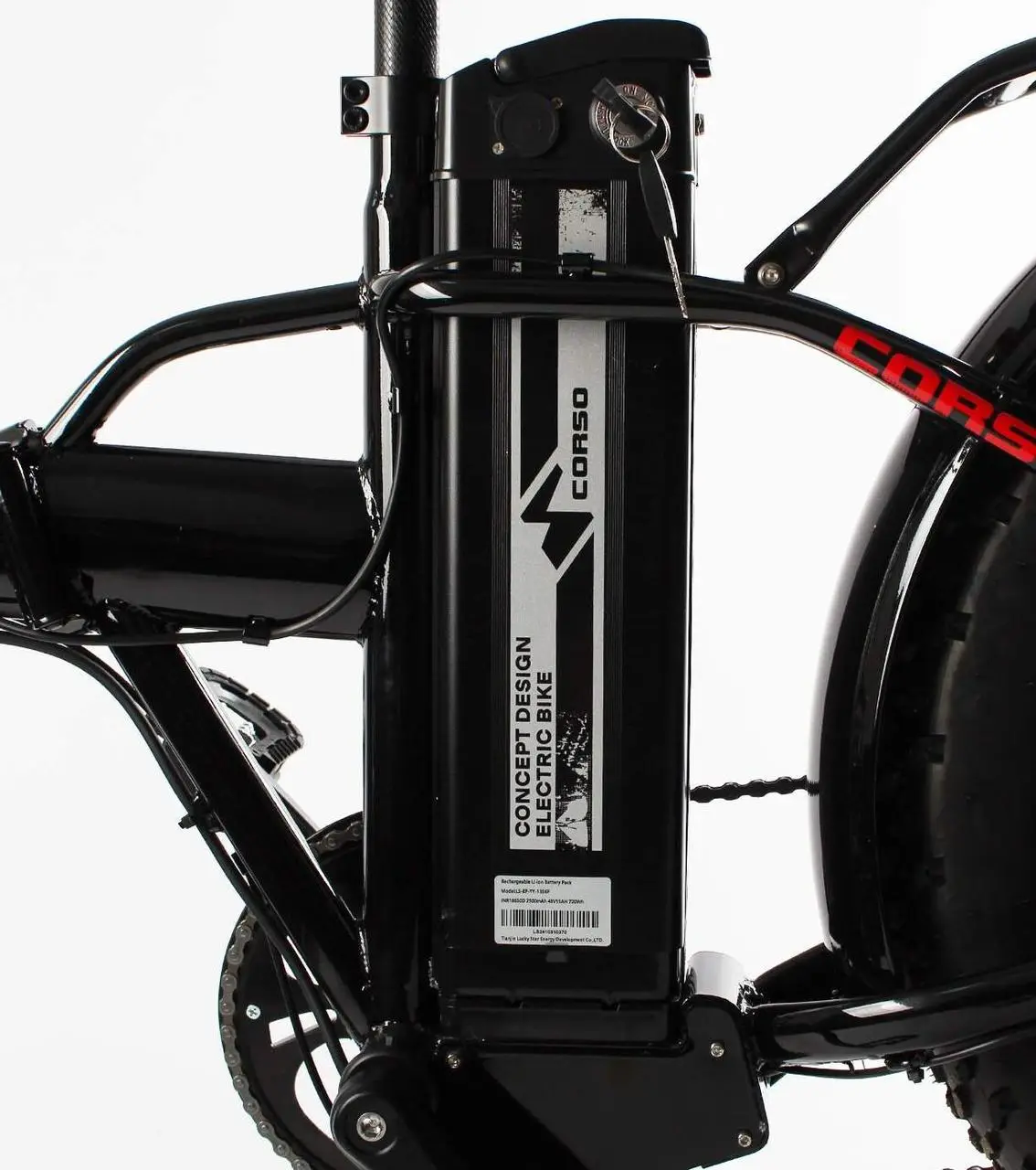 ЕлектроФетбайк 20ST Corso Kraft 500W-48V-13Ah 