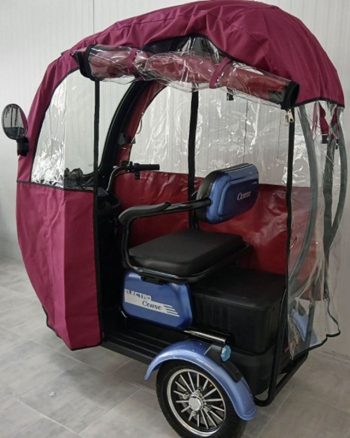 Електричний трицикл Corso Terra 800w-72Вт-20Ah