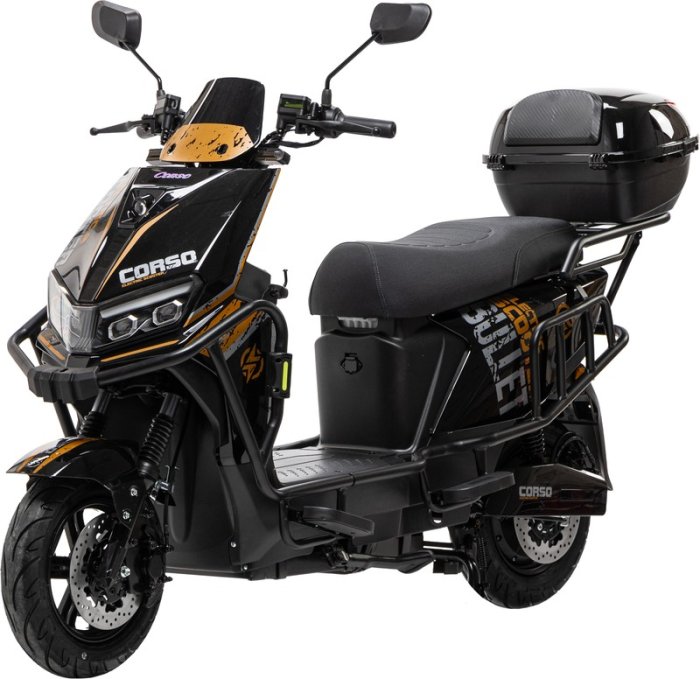 Електричний мопед Corso Bullet 2000W-72Вт-38Ah