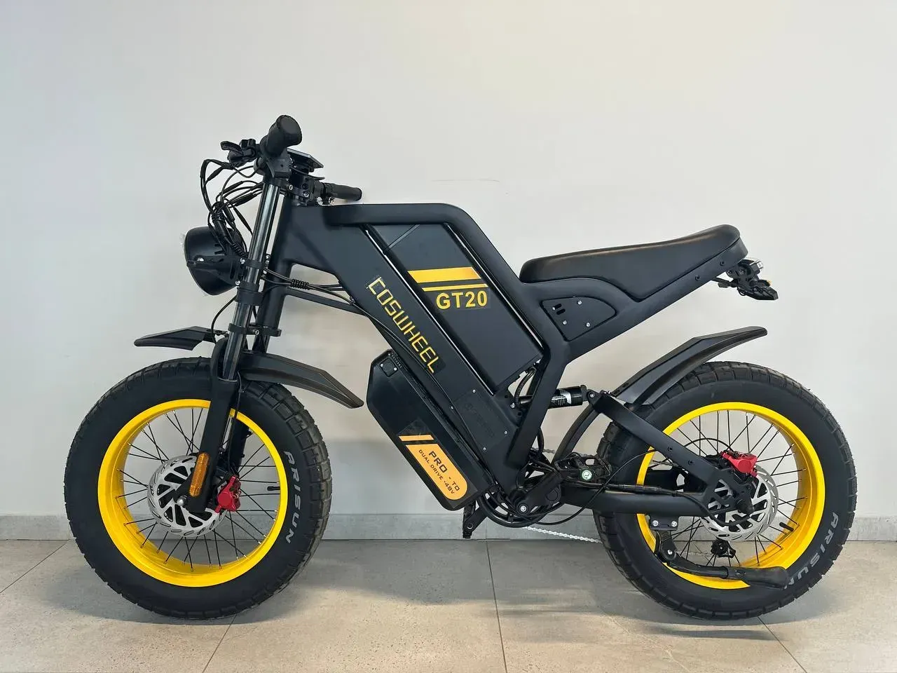 Фетбайк COSWHEEL GT20 PRO EBIKE 1000W+1000W-48V-25Ah+15Ah