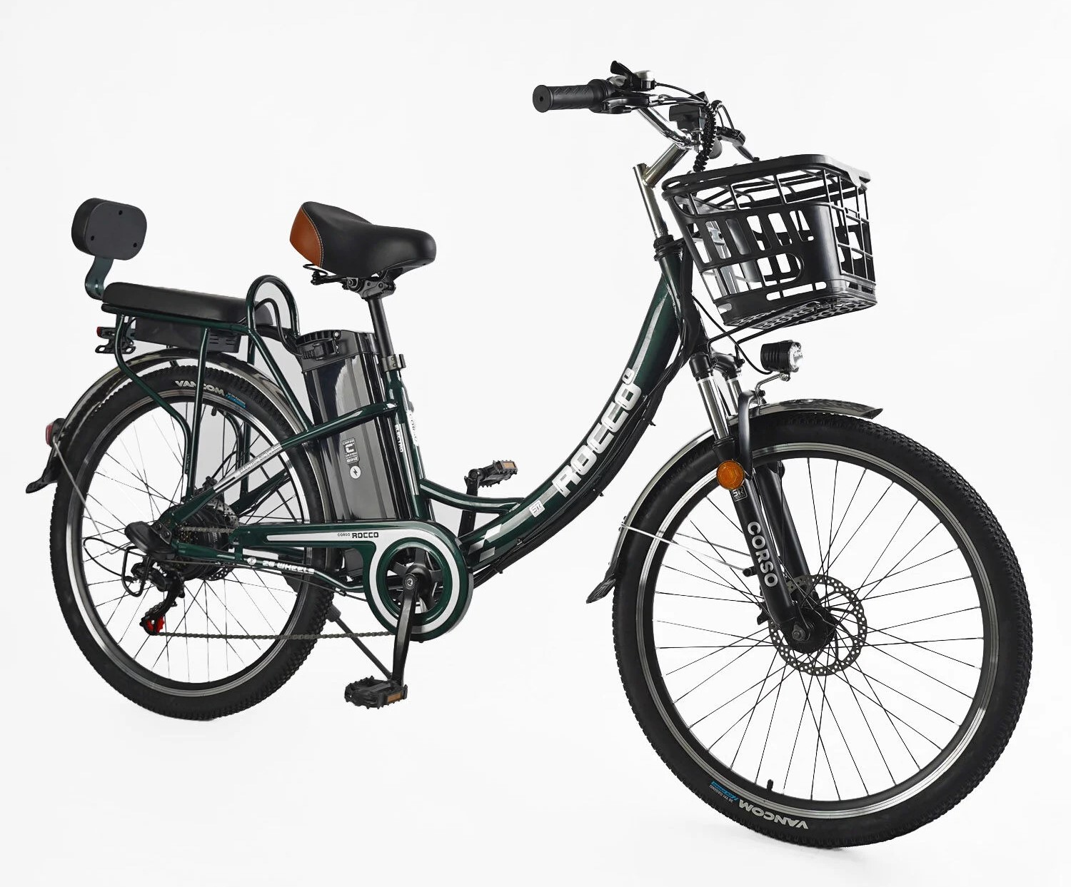 Електровелосипед Corso ROCCO 20ST 500W-48V-20Ah (рама складна)
