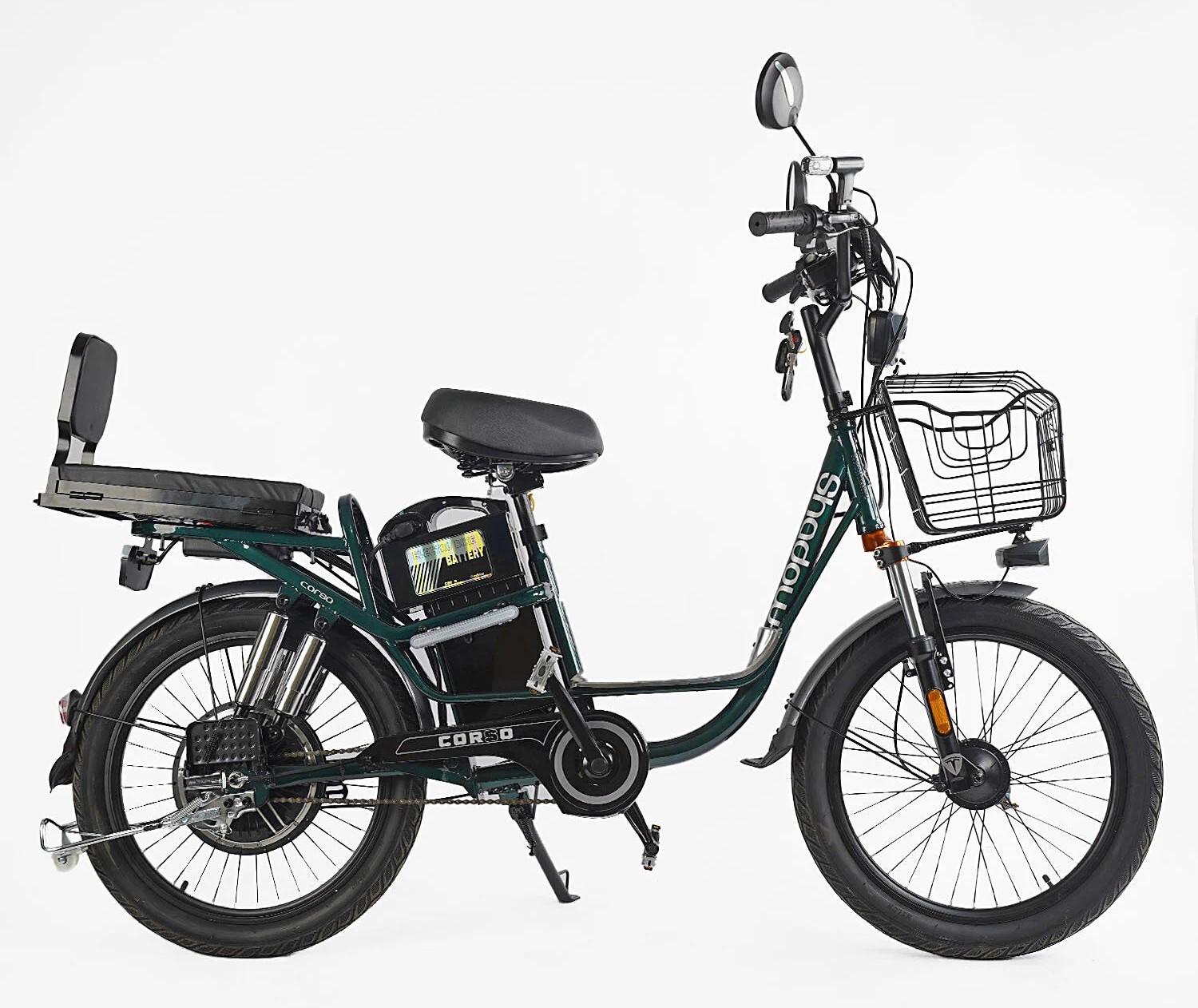 Електровелосипед 22ST Corso Shadow 500W-48вт-20А/h