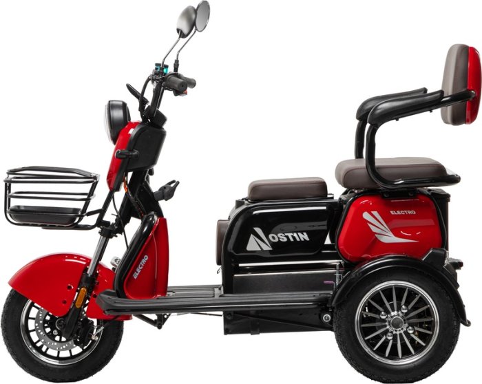 Електричний трицикл Corso OSTIN 800w-72Вт-23Ah