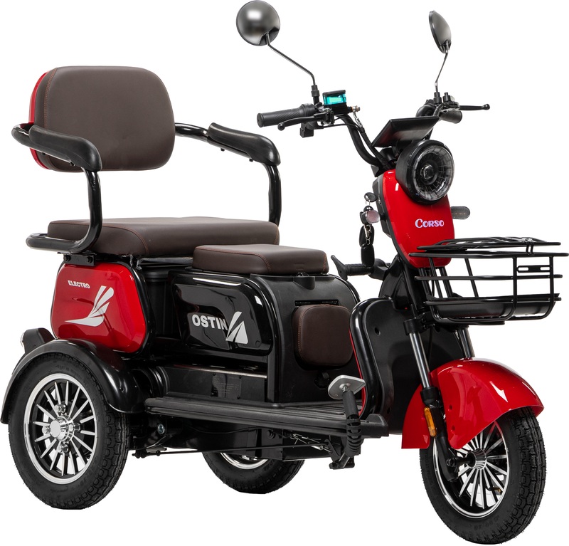 Електричний трицикл Corso OSTIN 800w-72Вт-23Ah
