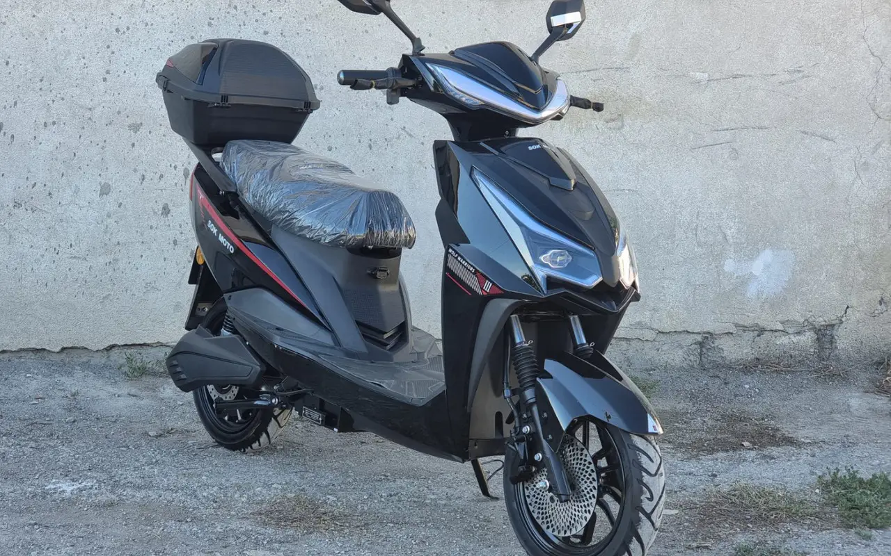 Електроскутер Wolf 9 SOK 2999W-72Вт-45Ah Lithium