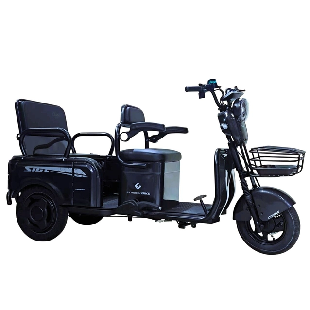 Трицикл вантажний Corso SIG-L  1200W, 72V/24Ah LiFePO4