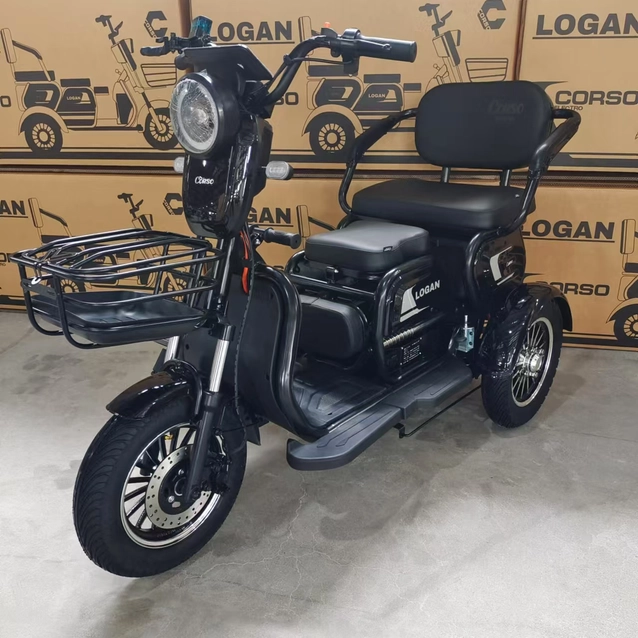 Електро-Трицикл Corso Logan 1200W-72V-23Ah