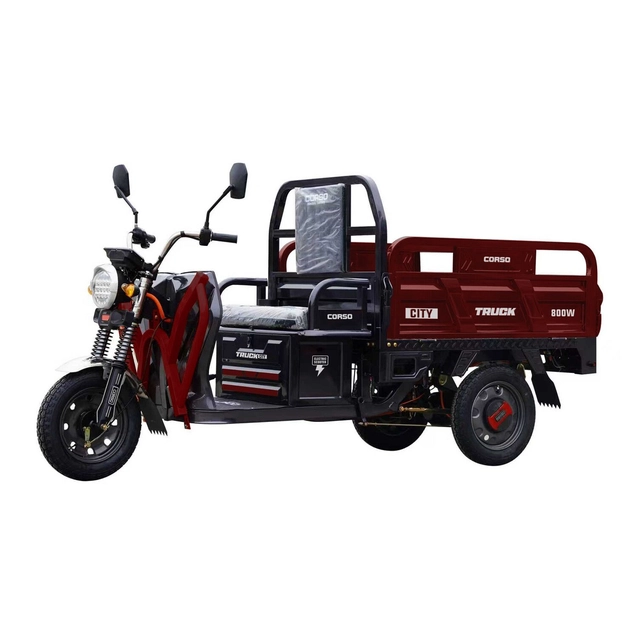 Трицикл вантажний Corso TRUCK CITY 800W, 60V/45Ah