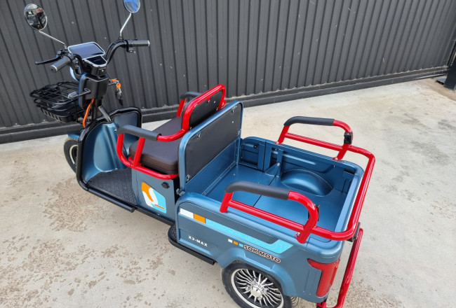 Електро-Трицикл SOKMOTO X3 МАХ 2000W 72V28A