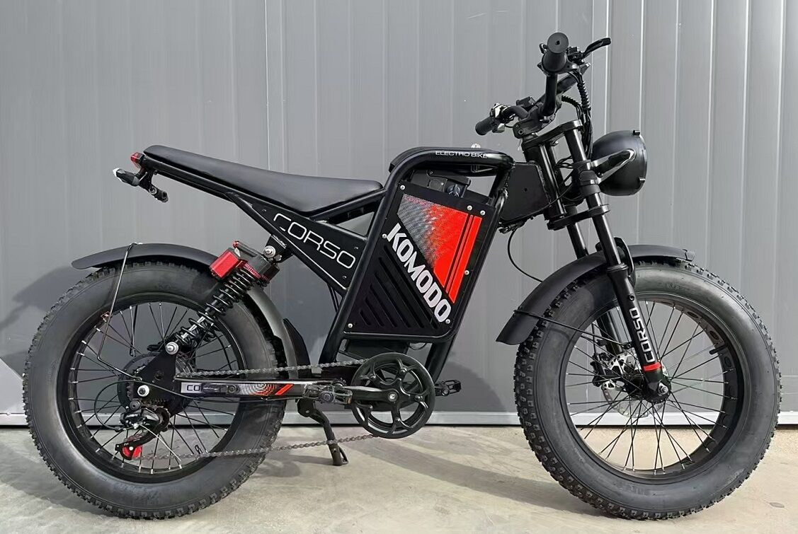 Електрофетбайк Corso KOMODO 1000W-48V-18Ah