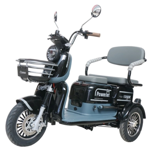 Трицикл  Corso POWER JET 1200W, 72V/28Ah