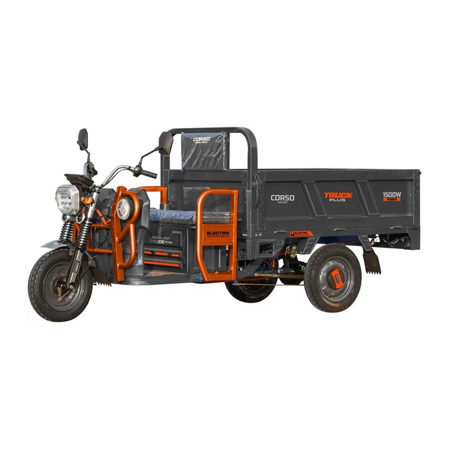 Трицикл вантажний Corso TRUCK PLUS 1500W, 72V/58Ah