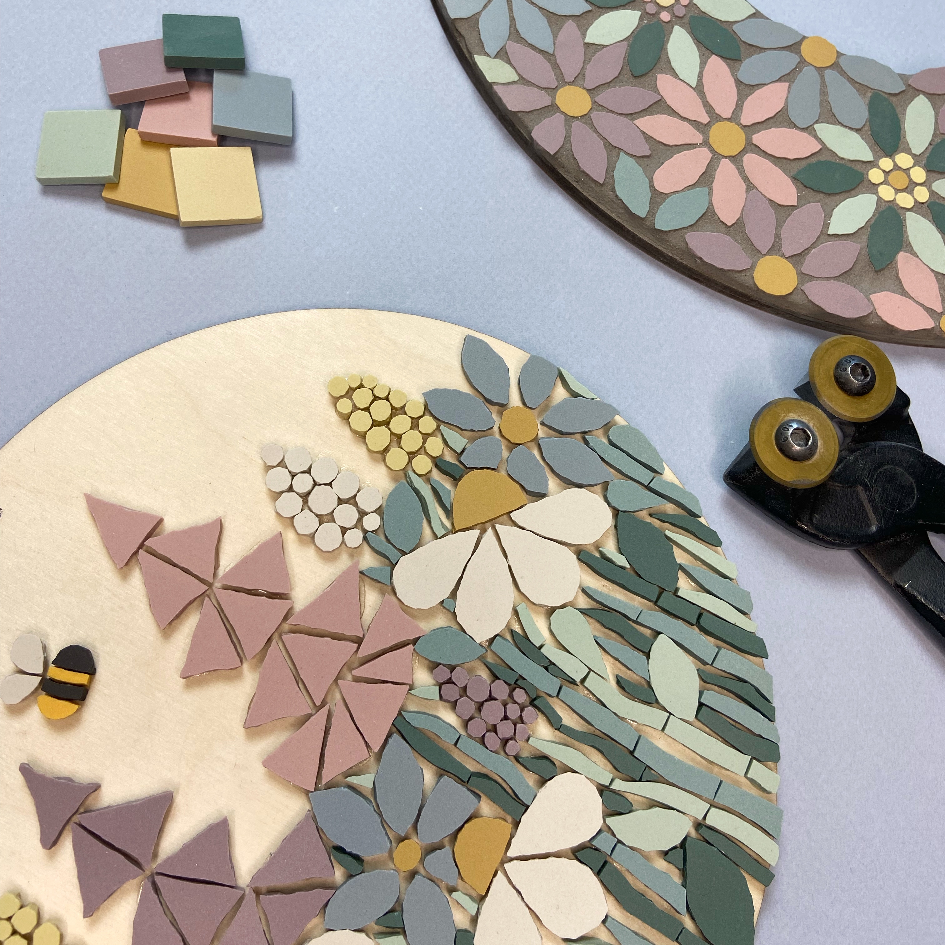 Mozaikowa podstawka - Zestaw DIY