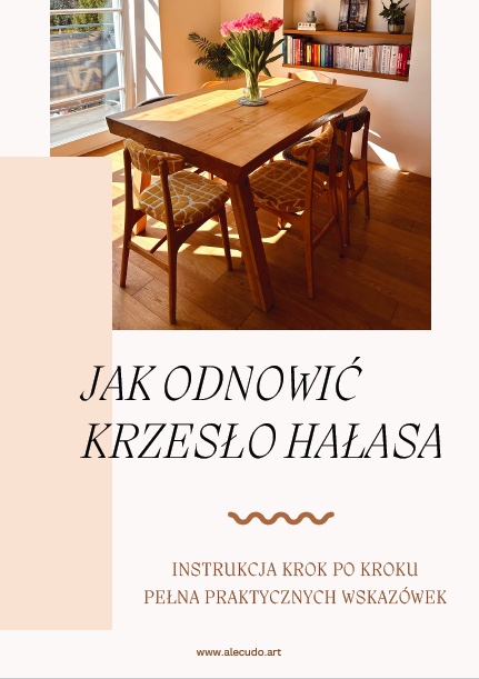 Renowacja Krzesła Hałas - Ebook