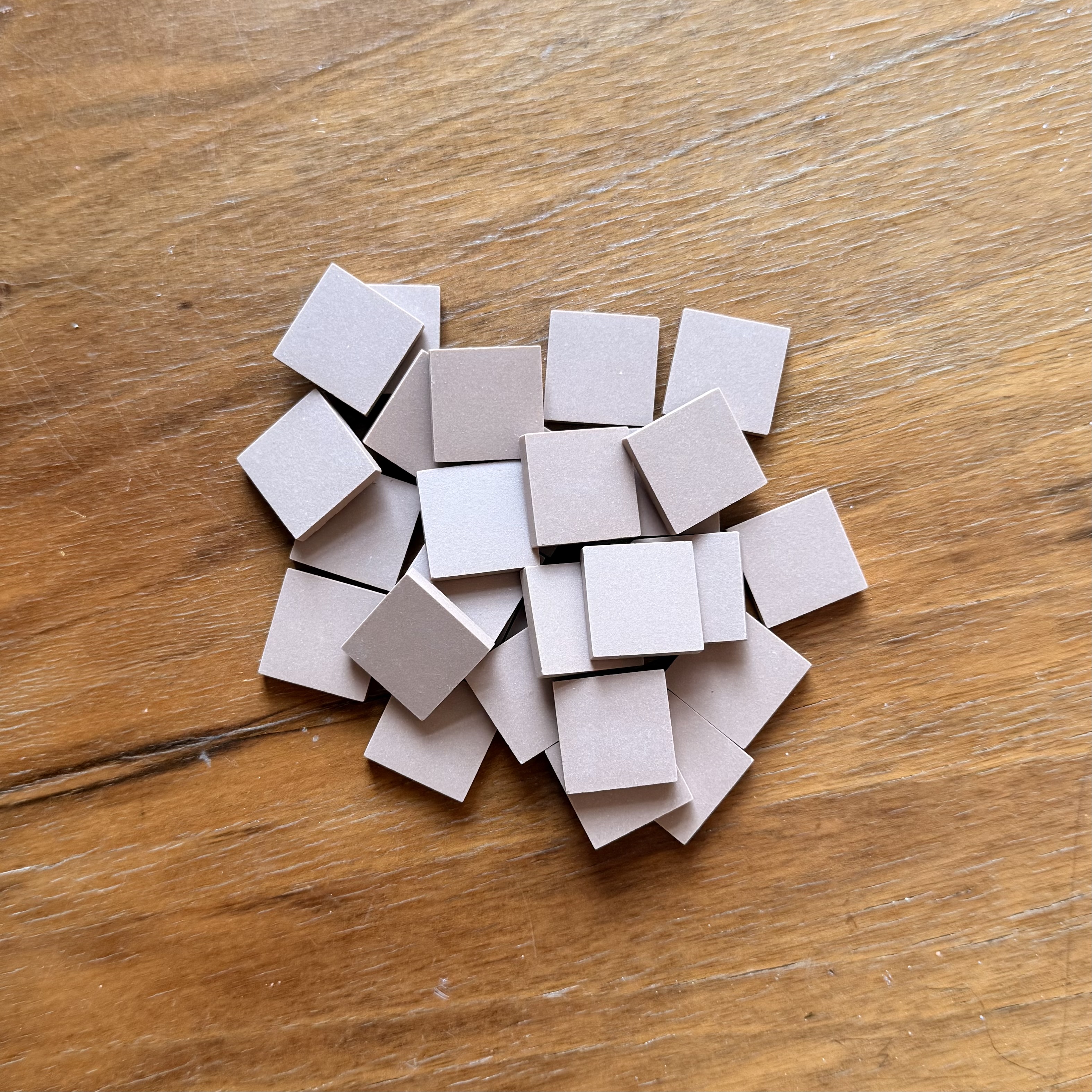 Kafelki do mozaiki - brzoskwiniowy