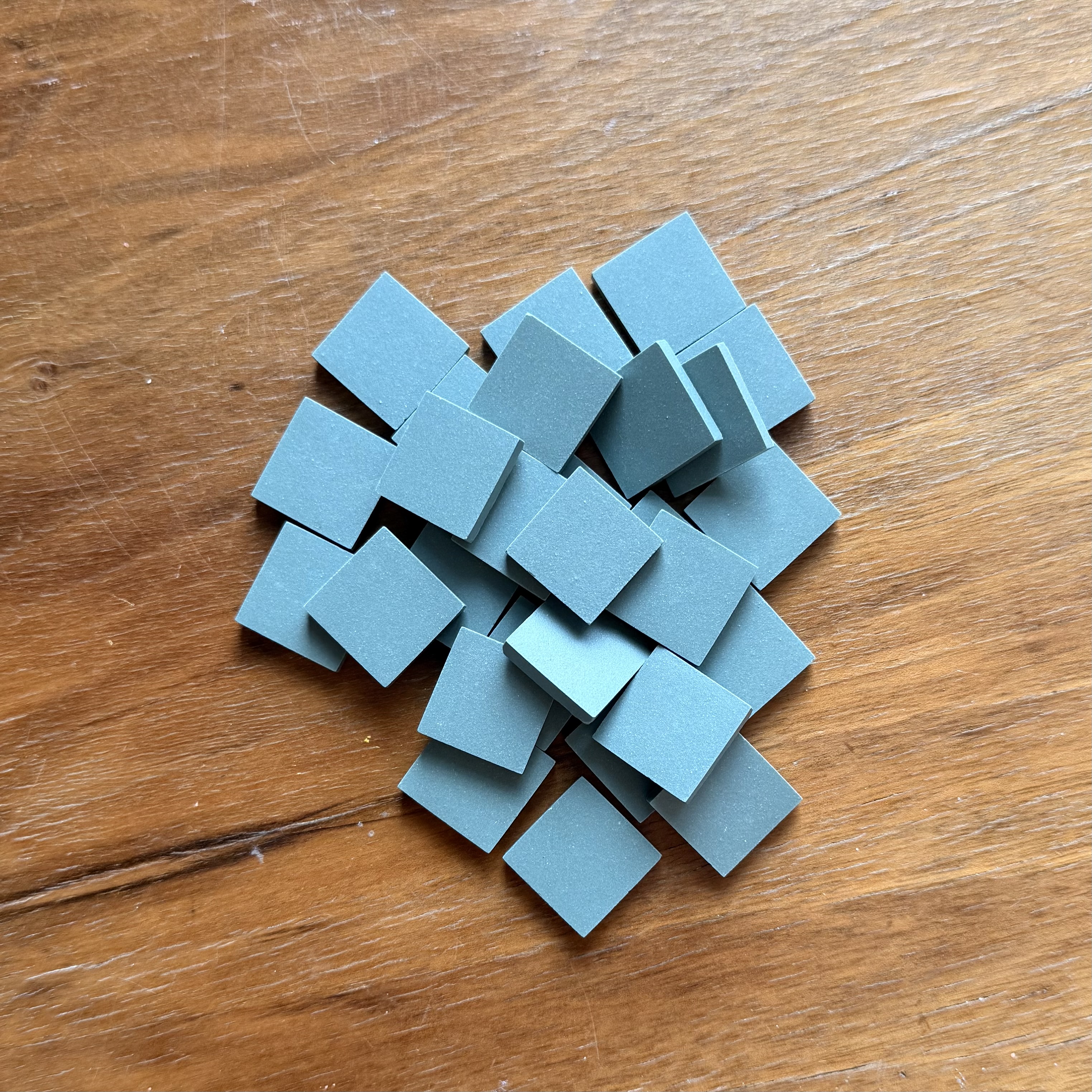 Kafelki do mozaiki - zielony ciemny