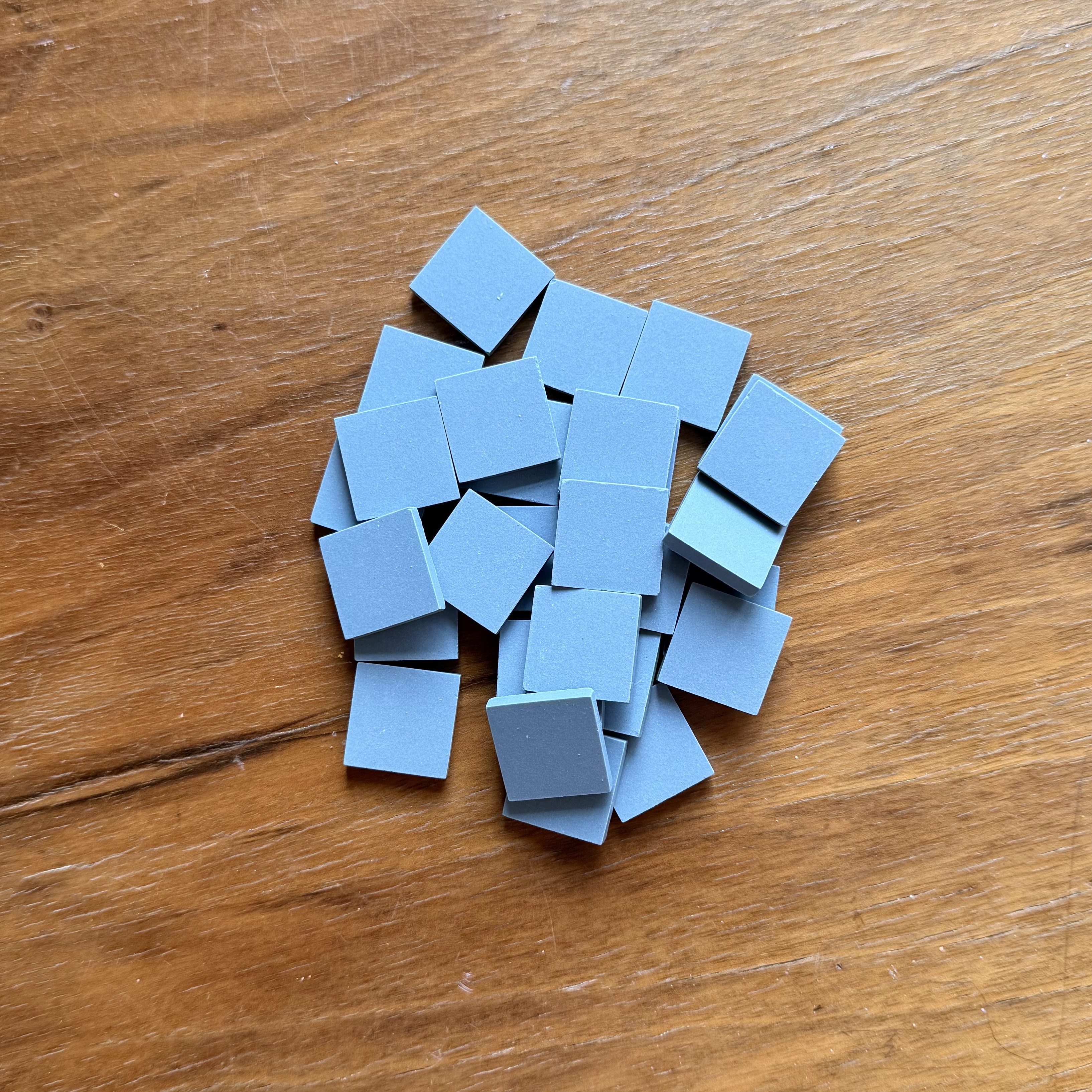 Kafelki do mozaiki - niebieski