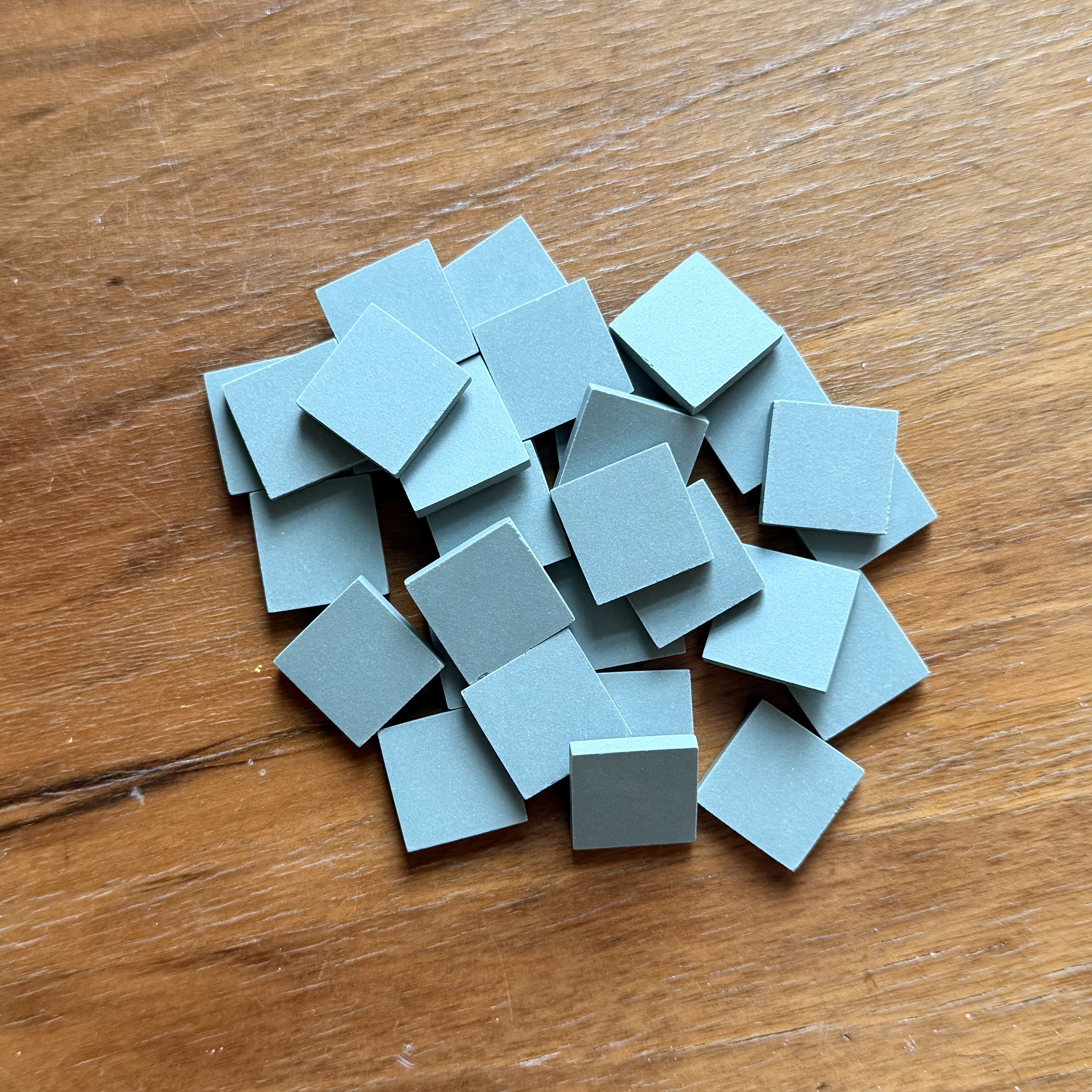 Kafelki do mozaiki - zielony