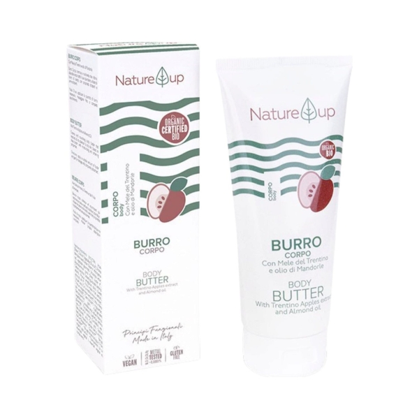 Kūno sviestas su obuolių ekstraktu ir migdolų aliejumi, 200 ml