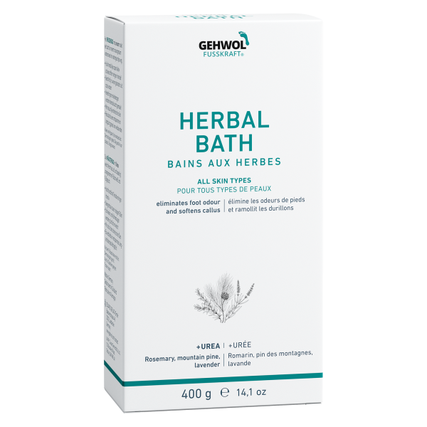 GEHWOL FUSSKRAFT Herbal Bath žolelių vonelė visiems odos tipams, 400 g