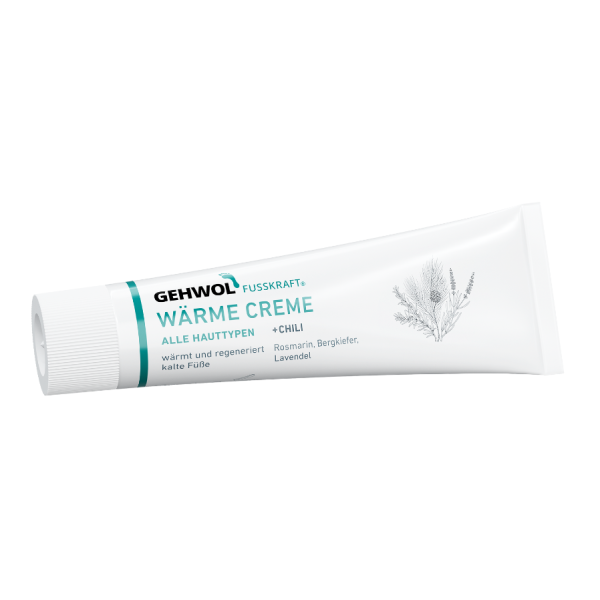 GEHWOL FUSSKRAFT Warming Cream (RED) šildomasis kojų kremas, 75 ml