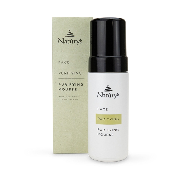 NATURYS PURIFYING MOUSSE / Valomosios putos su niacinamidu, 150 ml