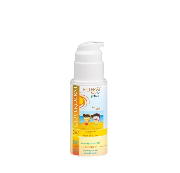 FILTERAY FOR KIDS SPF50+/ Apsauginis kremas nuo saulės vaikams SPF50+, 100 ml