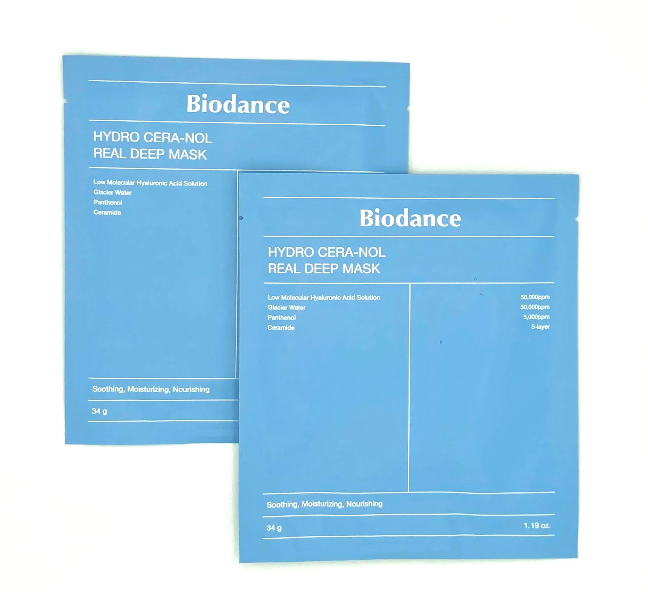 BIODANCE Hydro Cera-nol Real Deep Mask - veido kaukė su keramidais