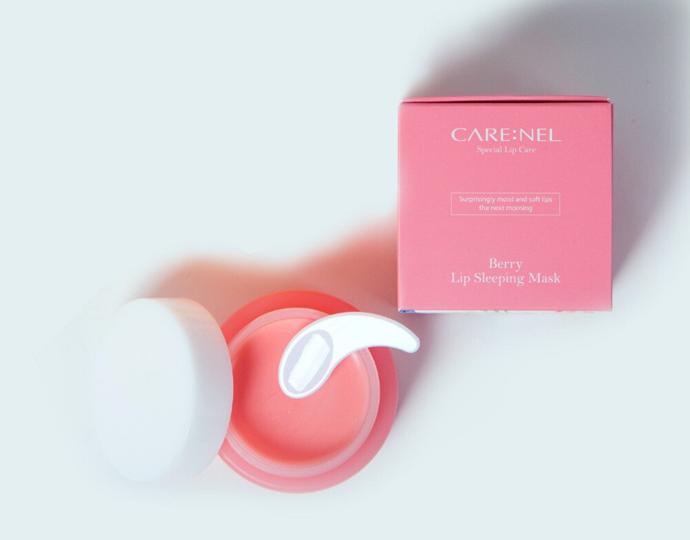 CARE:NEL "Berry Lip Night" lūpų kaukė