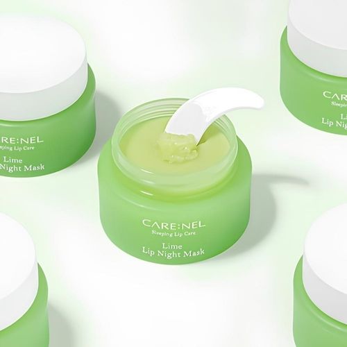 CARENEL lime lip night mask - naktinė lūpų kaukė 5g