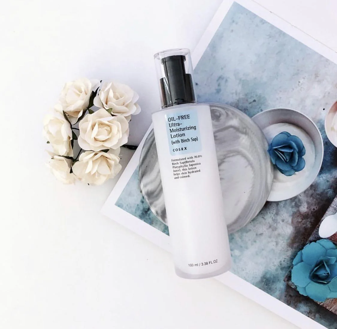 COSRX Oil Free Ultra Moisturizing Lotion - drėkinantis veido losjonas