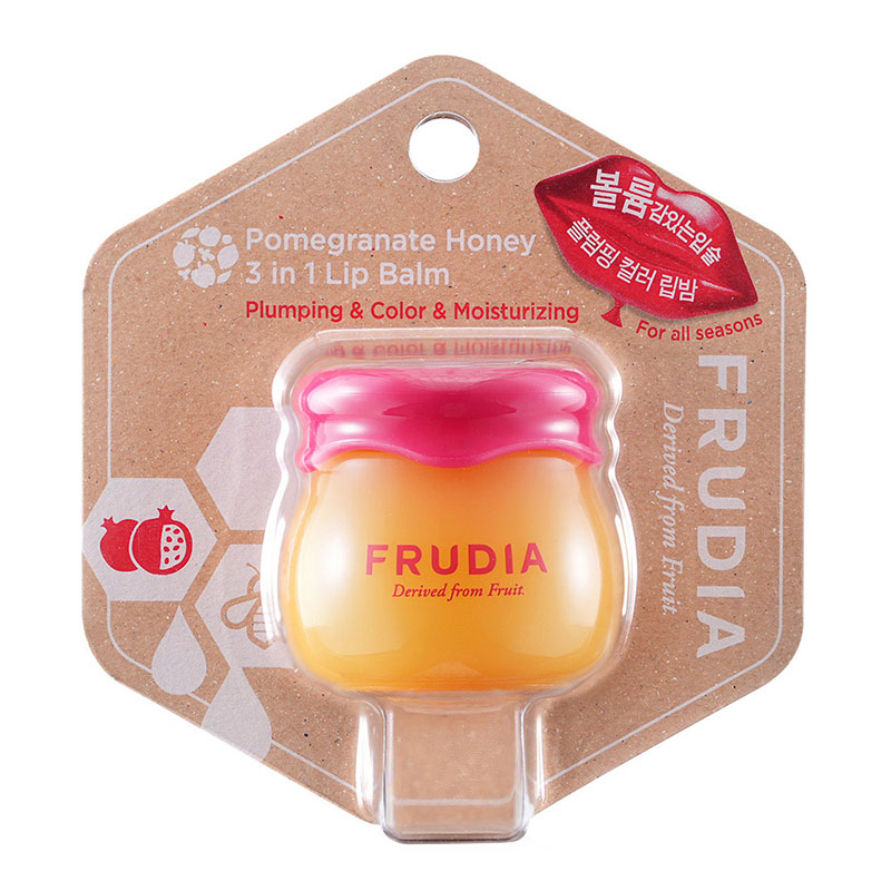 Frudia Pomegranate Hydrating Honey Lip Balm drėkinantis lūpų balzamas su granatų ekstraktu ir medumi