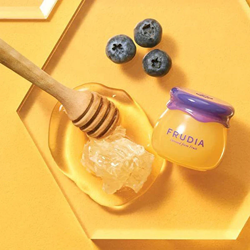 FRUDIA  - Blueberry Hydrating Honey Lip Balm  - Drėkinamasis lūpų balzamas su mėlynėmis