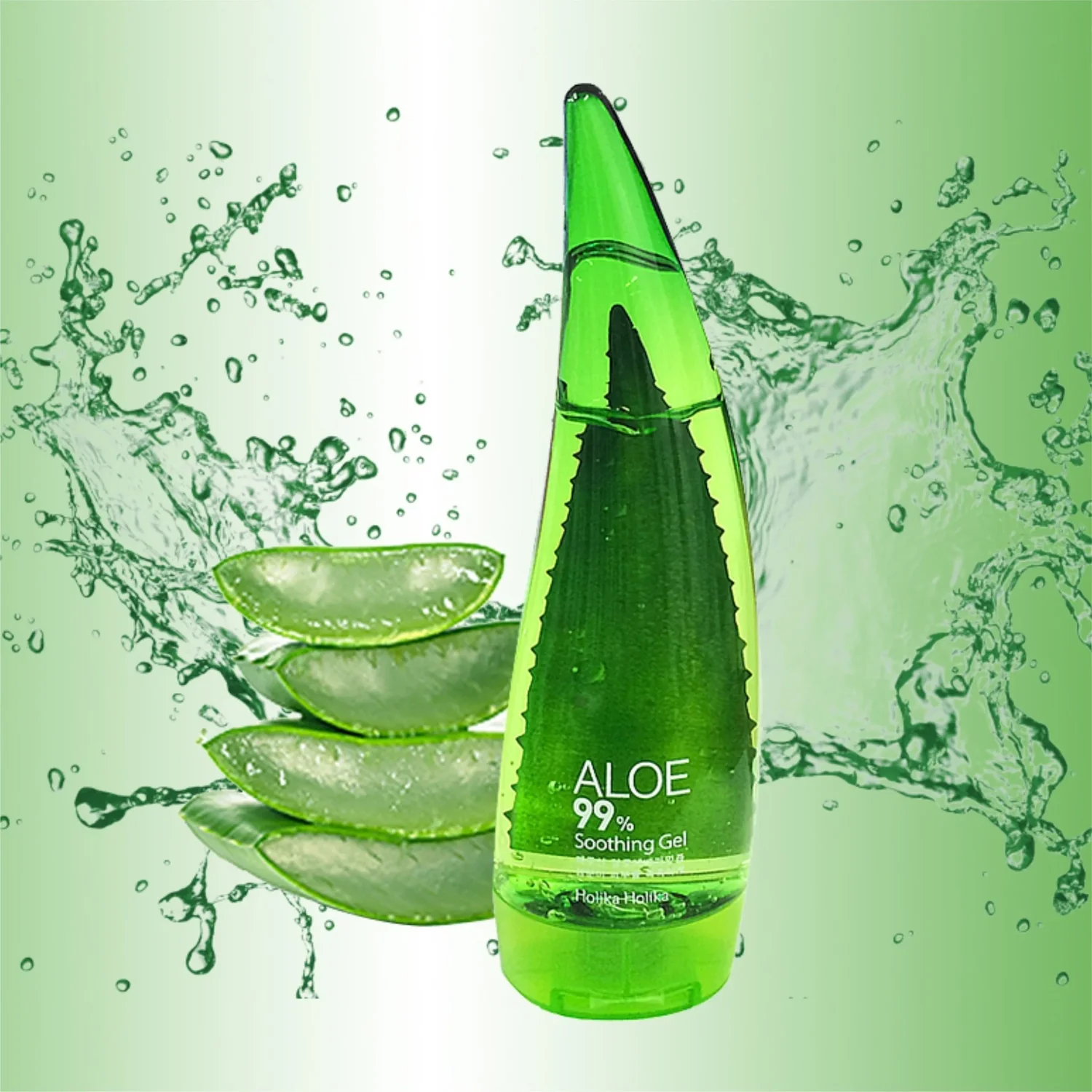 Holika Holika -  Aloe 99% Soothing Gel - raminamasis alavijų gelis, 250ml