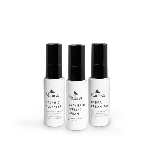 NATURYS FACE BOX MINISIZE/ Drėkinamasis rinkinys veidui, 3prod.*30ml