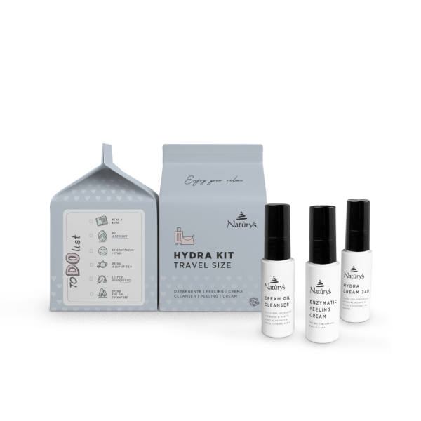 NATURYS FACE BOX MINISIZE/ Drėkinamasis rinkinys veidui, 3prod.*30ml