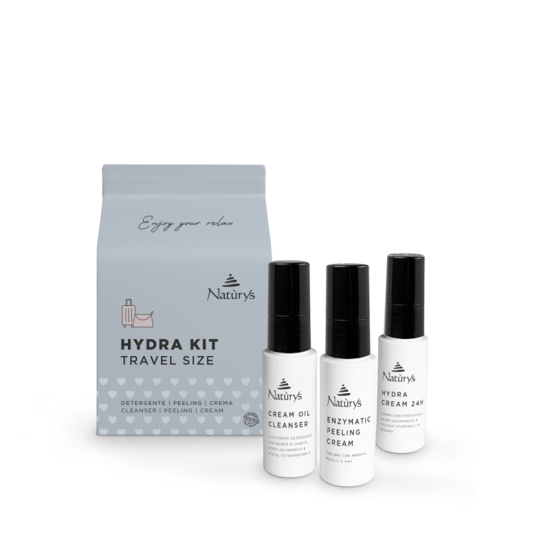NATURYS FACE BOX MINISIZE/ Drėkinamasis rinkinys veidui, 3prod.*30ml