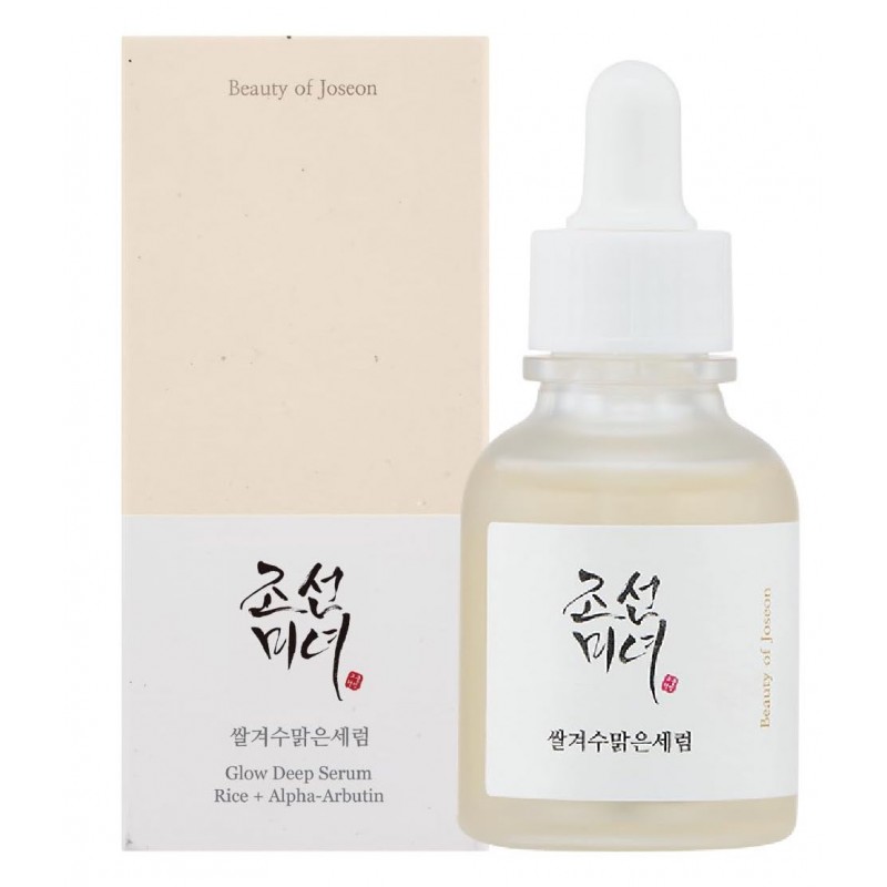 Beauty of Joseon Glow Deep Serum - skaistinntis veido oda serumas su ryžių ekstraktu ir arbutinu